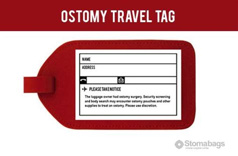 ostomy travel certificate.